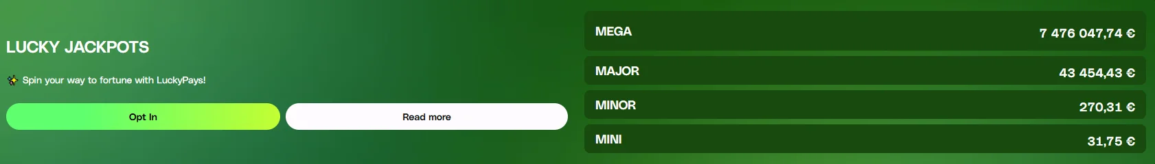 jackpots big prizes